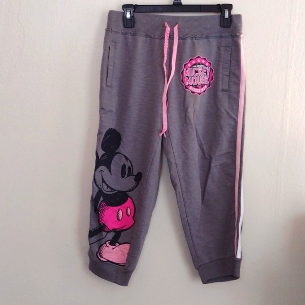Walt Disney World Resort Mickey Mouse Joggers NWT Girls Size S